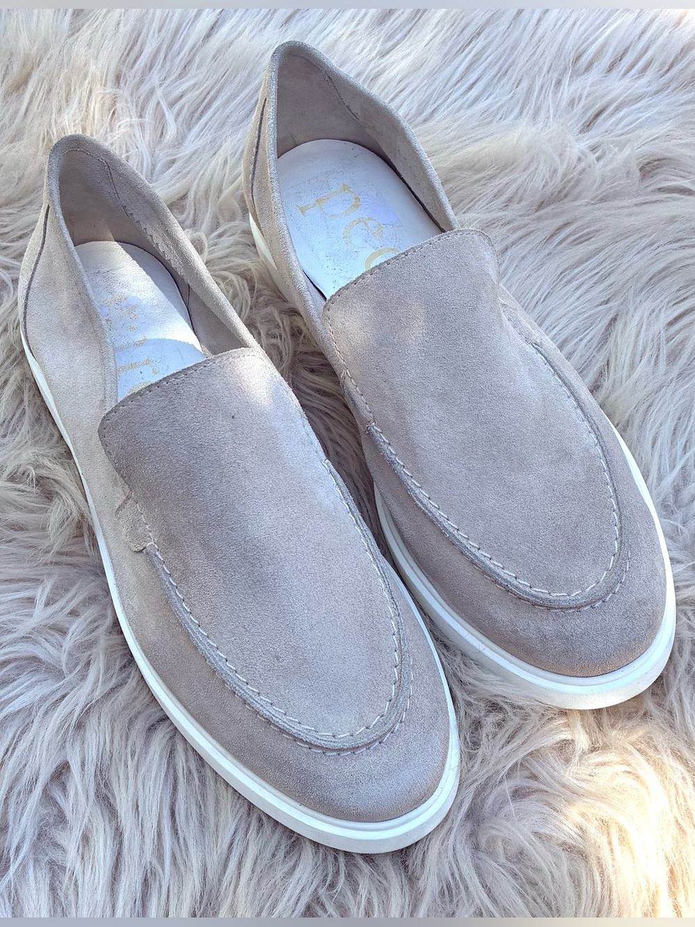 Pedro Garcia Tan Loafers Sz 41, 10 US
